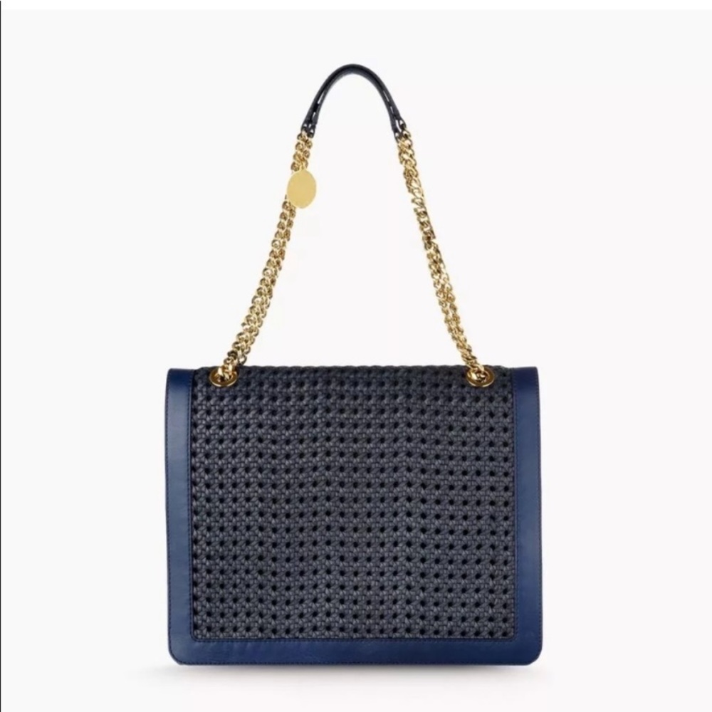 Stella McCartney Navy Shoulder Bag